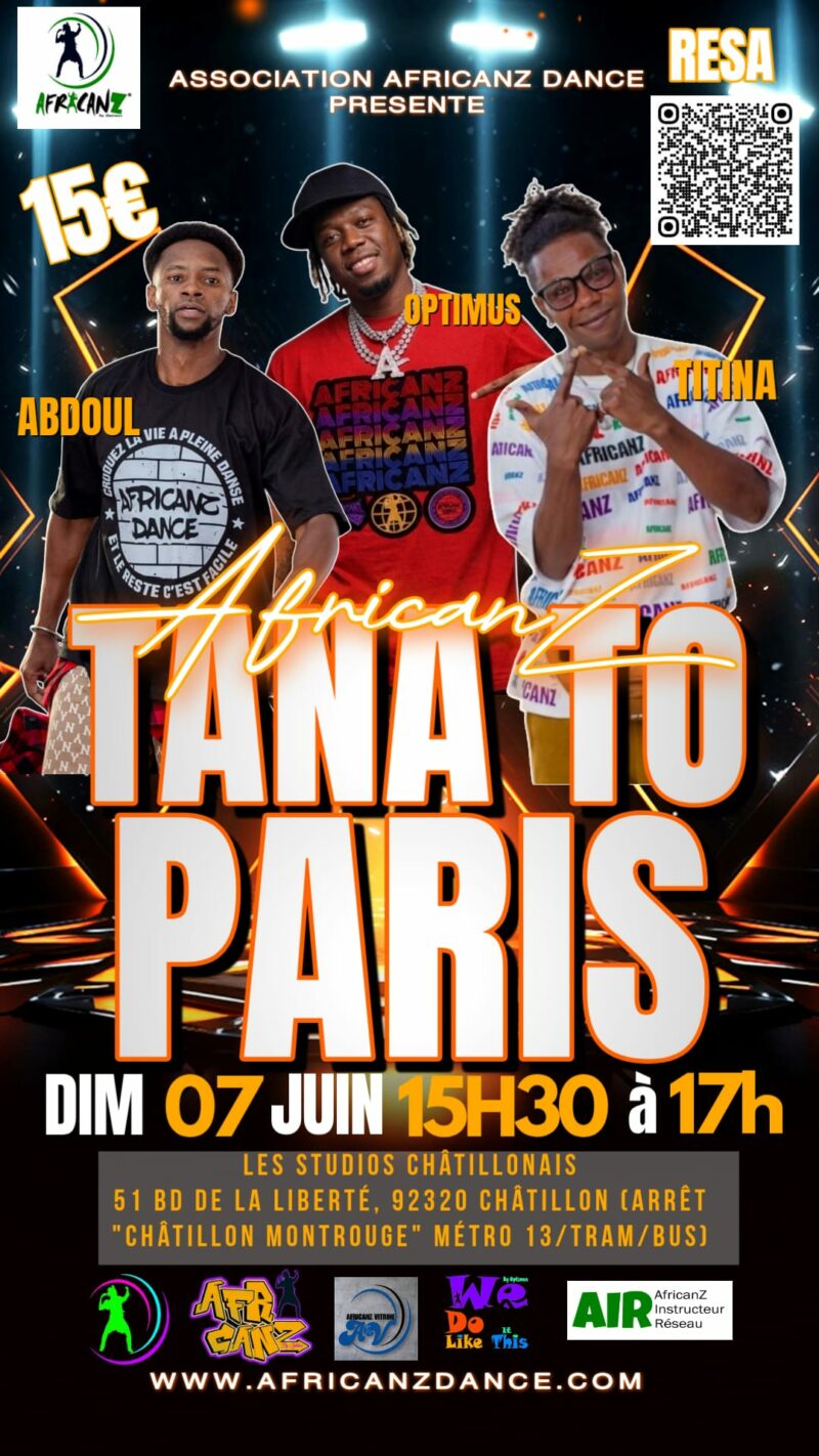 Tana to Paris