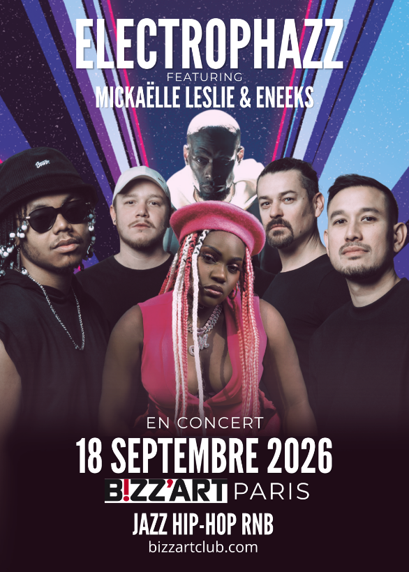 Concert Electrophazz featuring Mickaëlle Leslie & Eneeks