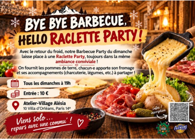 GIANT RACLETTE PARTY